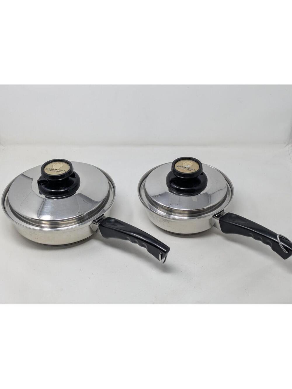 Kitchen Craft By Americraft West Bend 1.5-1 Quart Sauce Pan 4 Piece Set